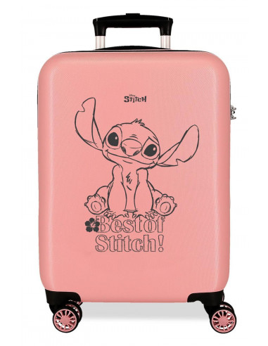 4671741 ABS SUITCASE 55CM 4W. BEST OF STITCH